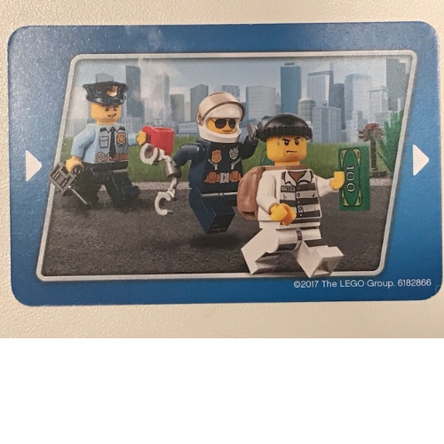 Carte d'affichage, carte de storyboard de police 4 (Display Card, Police Storyboard Card 4)