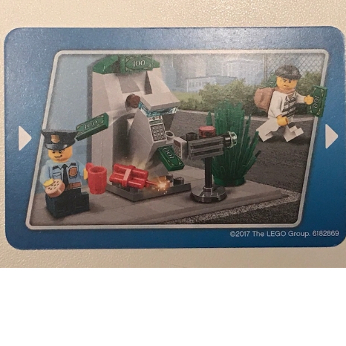 Carte d'affichage, carte de storyboard de police 6 (Display Card, Police Storyboard Card 6)