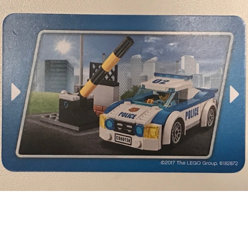Carte d'affichage, carte de storyboard de police 9 (Display Card, Police Storyboard Card 9)