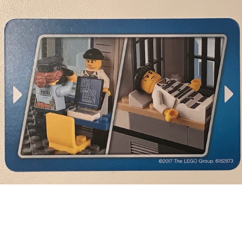 Carte d'affichage, police storyboard carte 10 (Display Card, Police Storyboard Card 10)