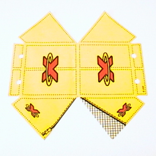 Visuel indicatif Rebrickable de Tente avec motif imprimé extrême équipe (Tent with Extreme Team Print)