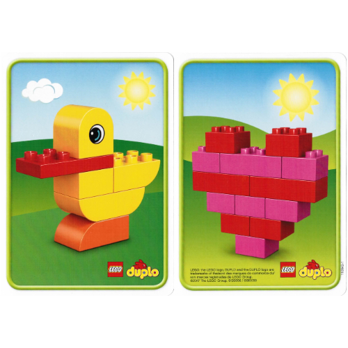Carte d'idée, coffret 10848-1, Carte 1 (Idea Card, Set 10848-1, Card 1)