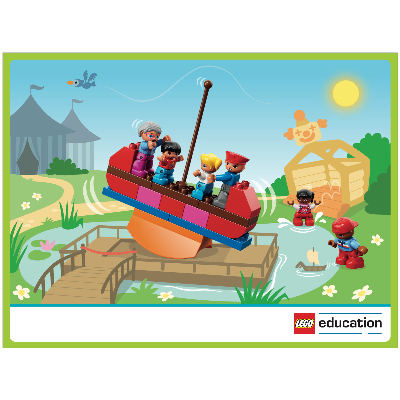 Carte d'activité, coffret 45024-1, Carte 7 (Activity Card, Set 45024-1, Card 7)