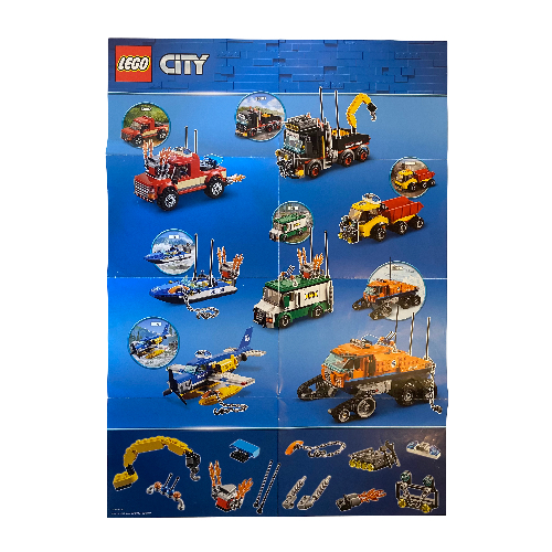 Affiche, Ville, Motif imprimé véhicules (Poster, City, Vehicles Print)
