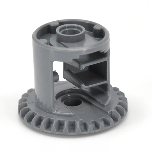 Visuel indicatif Rebrickable de Différentiel d'engrenage Technic avec onglets intérieurs et centre ouvert, 28 dents biseautées (Technic Gear Differential with Inner Tabs and Open Center, 28 Bevel Teeth)