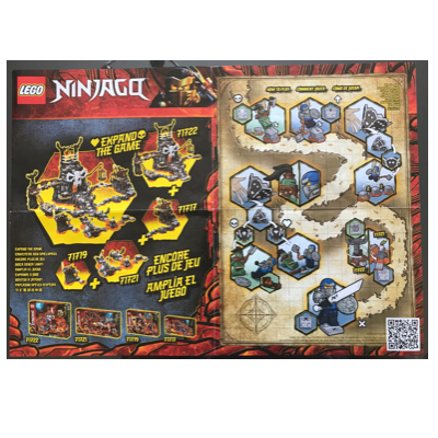 Ninjago: Le Maître de la Montagne (Game Board, Ninjago: Master of the Mountain)
