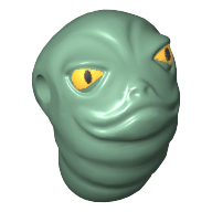 Créature torse et tête, hutt juvénile (rotta) (Creature Torso and Head, Hutt Juvenile (Rotta))