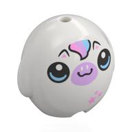 Visuel indicatif Rebrickable de Oreiller peluche jouet avec yeux bleu clair vif, nez de lavande, étoiles rose vif, rose / Lavande tourbillon motif imprimé (Pillow Plush Toy with Bright Light Blue Eyes, Lavender Nose, Bright Pink Stars, Pink/Lavender Swirl Print)