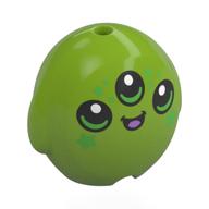 Visuel indicatif Rebrickable de Oreiller peluche jouet avec visage étranger, 3 yeux, motif imprimé taches vertes (Pillow Plush Toy with Alien Face, 3 Eyes, Green Spots Print)