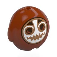 Visuel indicatif Rebrickable de Peluche oreiller, kakamora avec motif imprimé de peinture de visage blanc (Pillow Plush Toy, Kakamora with White Face Paint Print)