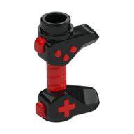 Visuel indicatif Rebrickable de Manette de jeu / poignée d'arme avec motif de boutons rouges (Game Controller / Weapon Hilt with Red Buttons Pattern)