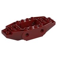 Visuel indicatif Rebrickable de Brique Spécial 4 x 10 x 1 avec 2 coins, trous d'connecteurs, 4 x 2 centres encastrés (Brick Special 4 x 10 x 1 With 2 Wedges, Pin Holes, 4 x 2 Recessed Center)