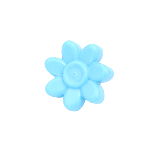 Plante, Fleur, 7 Pétales sur connecteur (Plant, Flower, 7 Petals on Pin)