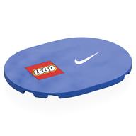 Visuel indicatif Rebrickable de Tuile ronde 6 x 8 avec logo LEGO, motif imprimé logo Nike (Tile Round 6 x 8 with LEGO Logo, Nike Logo Print)