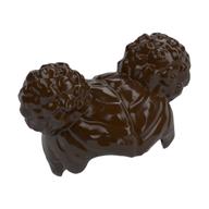 Cheveux Deux ronds Buns [sans motif] (Hair Two Round Buns [Plain])