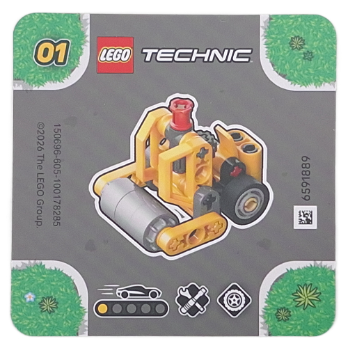 Carte d'activité pour coffret 42233-1 (Activity Card for Set 42233-1)