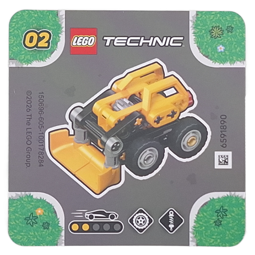 Carte d'activité pour coffret 42233-2 (Activity Card for Set 42233-2)
