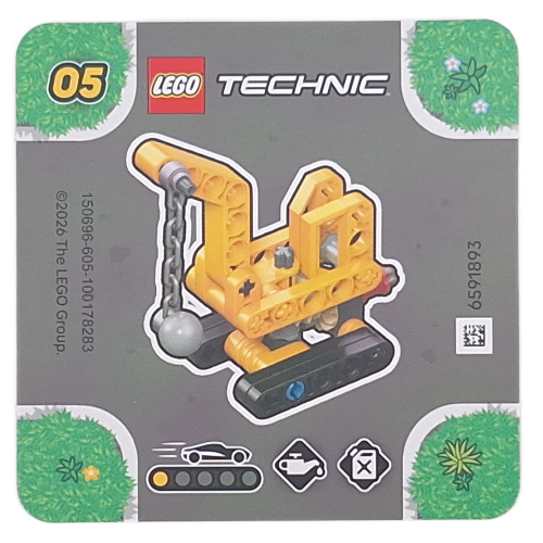 Carte d'activité pour coffret 42233-5 (Activity Card for Set 42233-5)