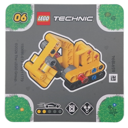 Carte d'activité pour coffret 42233-6 (Activity Card for Set 42233-6)