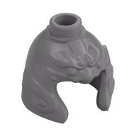 Casque, Gardes de joue, tenon sur le dessus (Helmet, Cheek Guards, Stud on Top)