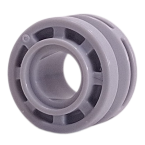 Visuel indicatif Rebrickable de Roue 11 x 8 avec centre rainure, Un côté lisse (Wheel 11 x 8 with Center Groove, One Smooth Side)