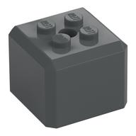 Visuel indicatif Rebrickable de Brique Cube spécial avec 2 x 2 tenons sur le dessus [sans motif] (Brick Special Cube with 2 x 2 Studs on Top [Plain])