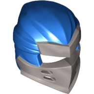 Envelopper avec masque d'armure motif plat argent (Wrap with Armor Mask Flat Silver Pattern)