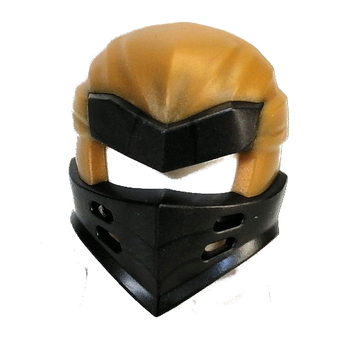 Visuel indicatif Rebrickable de Enveloppe avec masque d'armure perle motif titane (Wrap with Armor Mask Pearl Titanium Pattern)