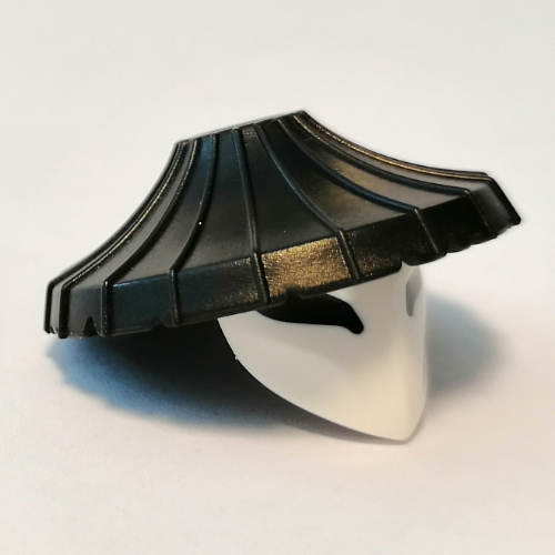 Visuel indicatif Rebrickable de Chapeau avec masque, motif blanc (Hat with Mask, White Pattern)