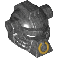 Casque Démon Taureau Roi Minion avec Anneau d'Or à travers Nez motif imprimé (Helmet Demon Bull King Minion with Golden Ring through Nose Print)