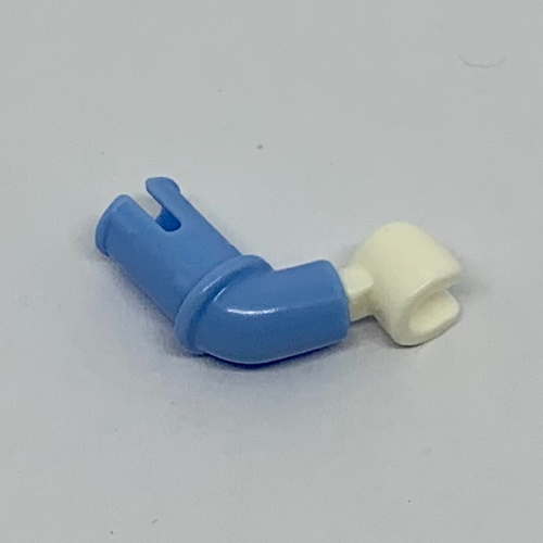 Bras, avec connecteur, Main blanche (Arm, with Pin, White Hand)