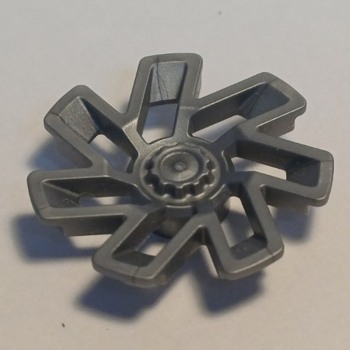 Visuel indicatif Rebrickable de Couvercle de roue 7 rayons droit (Wheel Cover 7 Spoke Right)