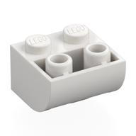 Visuel indicatif Rebrickable de Brique courbe inversée 2 x 2 (Brick Curved Inverted 2 x 2)
