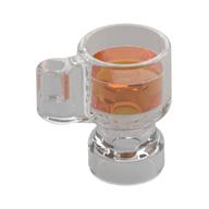 Visuel indicatif Rebrickable de Équipement Stein/Cup avec boisson orange · transparent (Equipment Stein/Cup with Trans-Orange Drink Pattern)