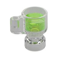 Visuel indicatif Rebrickable de Équipement stein/cup avec motif de boisson verte transparent-brillant (Equipment Stein/Cup with Trans-Bright Green Drink Pattern)