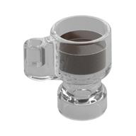 Visuel indicatif Rebrickable de Équipement Stein/Cup avec motif de boisson brun foncé (Equipment Stein/Cup with Dark Brown Drink Pattern)