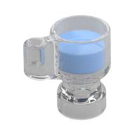 Visuel indicatif Rebrickable de Équipement stein / tasse avec motif de boisson bleu clair lumineux (Equipment Stein/Cup with Bright Light Blue Drink Pattern)