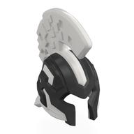Casque avec motif de titane perle crête (Helmet with Crest Pearl Titanium Pattern)