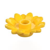 Plante, Tournesol 2 x 2 avec 16 pétales (Plant, Sunflower 2 x 2 with 16 Petals)