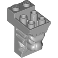 Visuel indicatif Rebrickable de Brique Spécial 2 x 3 x 3 avec découpe et tête de lion [tenons pleins] (Brick Special 2 x 3 x 3 with Cutout and Lion Head [Solid Studs])