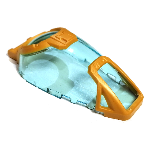 Visuel indicatif Rebrickable de Pare-brise avec motif de cadre en or nacré (Windscreen with Pearl Gold Frame Pattern)