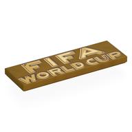 Visuel indicatif Rebrickable de Tuile 2 x 6 avec motif imprimé 'FIFA WORLDCUP' (Tile 2 x 6 with 'FIFA WORLDCUP' Print)