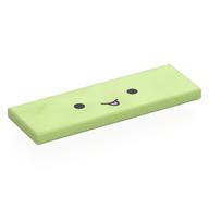 Visuel indicatif Rebrickable de Tuile 2 x 6 avec motif imprimé Visage souriant (Tile 2 x 6 with Smiling Face Print)