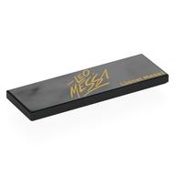 Visuel indicatif Rebrickable de Tuile 2 x 6 avec or 'Lionel Messi', motif imprimé Signature (Tile 2 x 6 with Gold 'Lionel Messi', Signature Print)