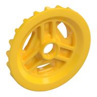 Visuel indicatif Rebrickable de Pignon différentiel - 22 chanfrein de dent avec trou d'axe rond (Differential Gear - 22 Tooth Bevel with Round Axle Hole)