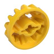 Visuel indicatif Rebrickable de Engrenage Technic 14 dents à biseau avec trou pour axe (Technic Gear 14 Tooth Bevel with Axle Hole)