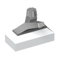 Visuel indicatif Rebrickable de Touchez 1 x 2 Base avec bec verseur gris clair (Tap 1 x 2 Base with Light Bluish Gray Spout)