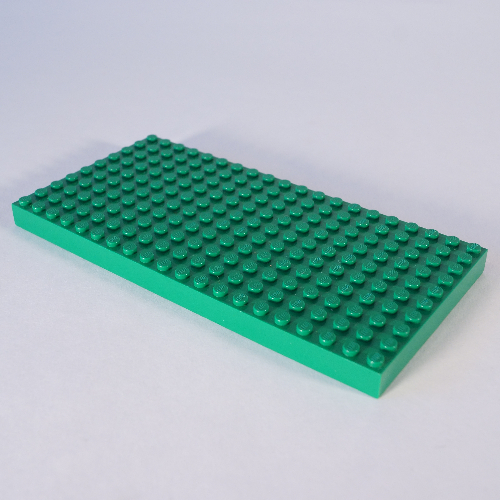 Visuel indicatif Rebrickable de Brique 10 x 20 avec tubes inférieurs en une seule rangée autour du bord, avec deux supports croisés '+' (Brick 10 x 20 with Bottom Tubes in single row around edge, with dual '+' Cross Supports)