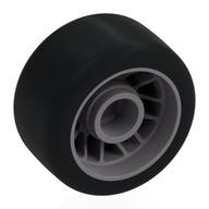 Visuel indicatif Rebrickable de Jante 24 x 13.4 avec pneu noir lisse [caoutchouc souple] (Wheel Rim 24 x 13.4 with Black Slick Tyre [Soft Rubber])