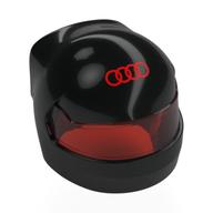 Visuel indicatif Rebrickable de Casque, formule 1 avec motif de visière transparent-rouge avec logo audi rouge imprimé (Helmet, Formula 1 with Trans-Red Visor Pattern with Red Audi Logo Print)
